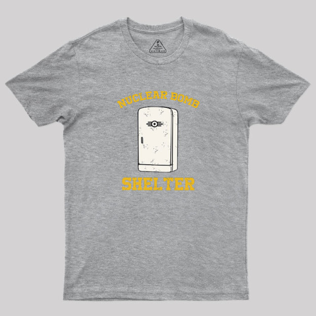 Nuclear Bomb Shelter Geek T-Shirt