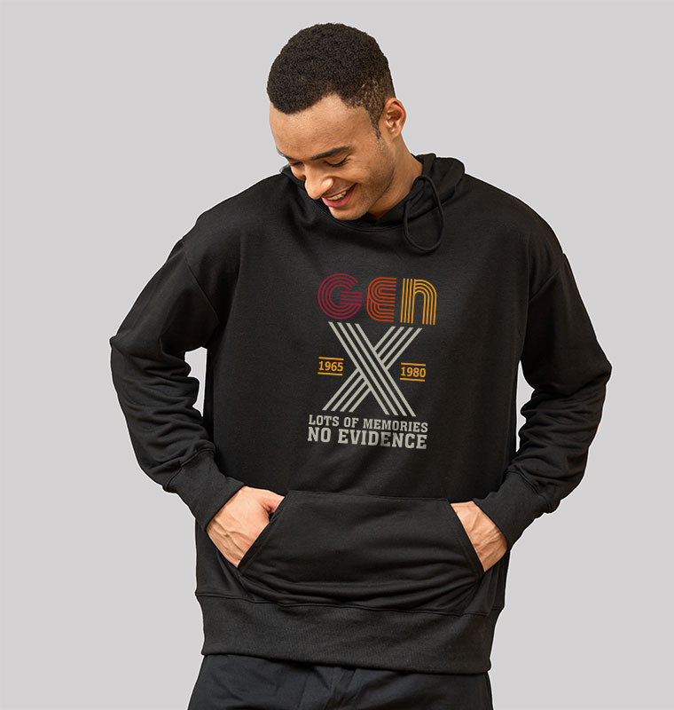 Genx Lots of Memories Geek Hoodie