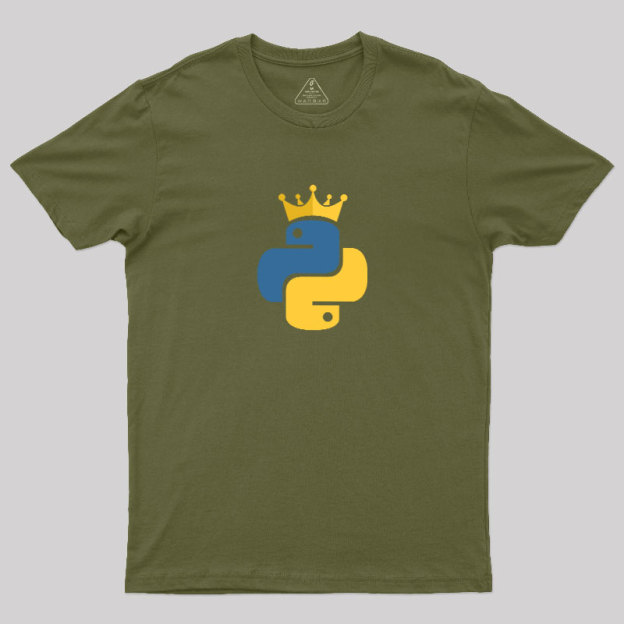 Python King Geek T-Shirt