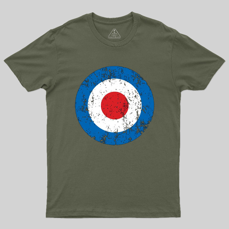 80s Blue White Red Geek T-Shirt