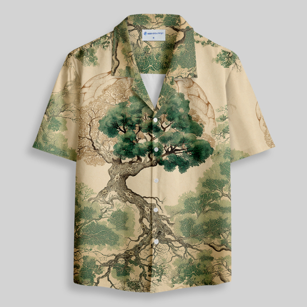 Roots Of Life Button Up Pocket Shirt