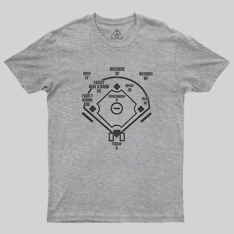 Who's On First Geek T-Shirt