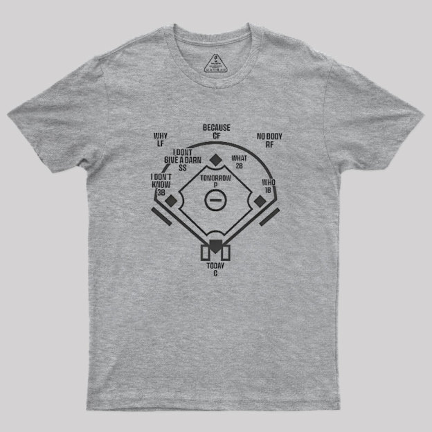 Who's On First Geek T-Shirt