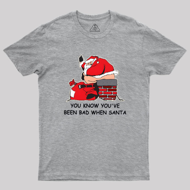 You Know You've Been Bad Geek T-Shirt
