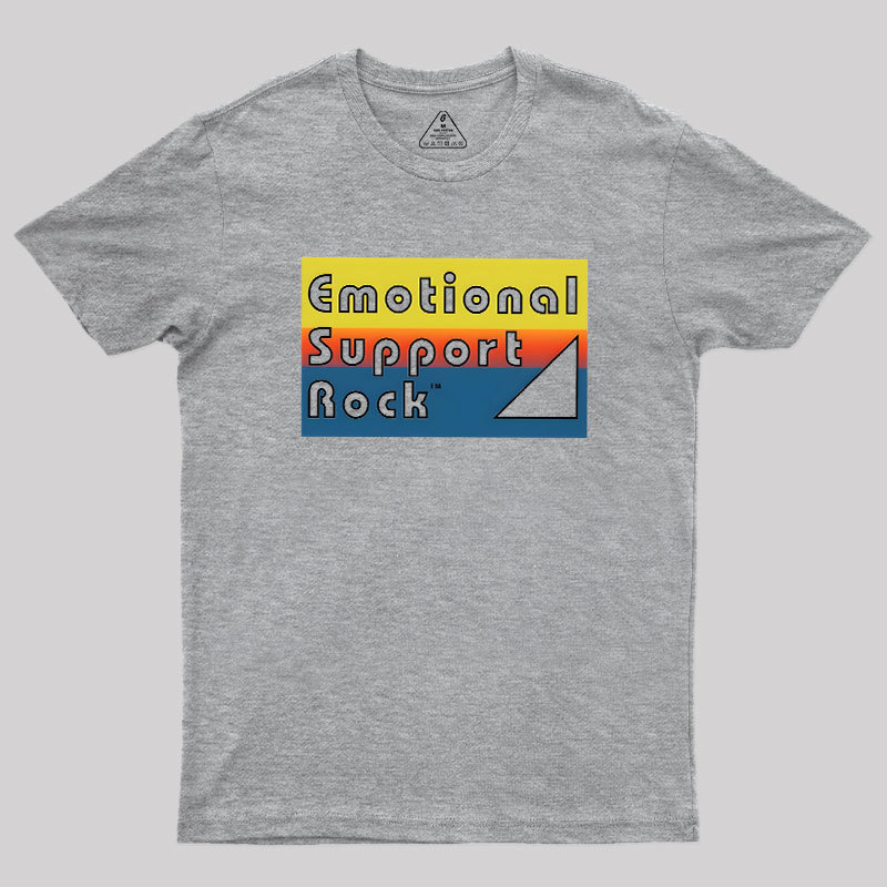 Emotional Support Rock Geek T-Shirt