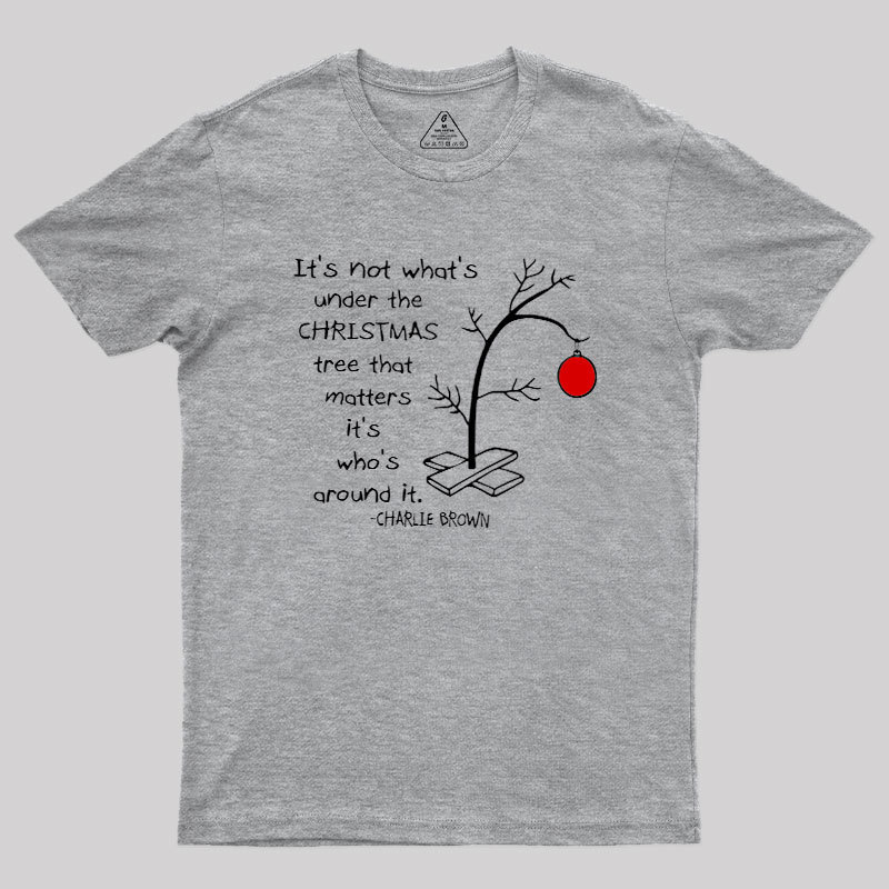 Who Is Around The Tree Geek T-Shirt