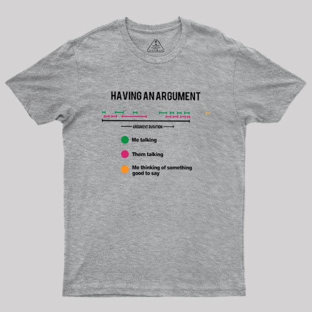 Have An Arguement Geek T-Shirt