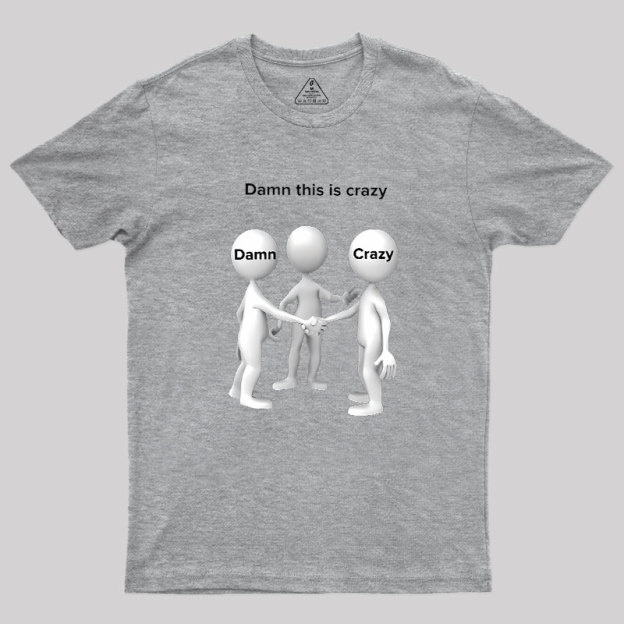 Damn This Is Crazy Geek T-Shirt