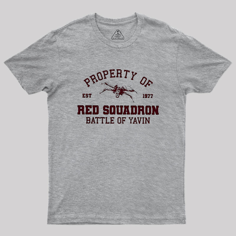 Property Of Red Squadron7 Geek T-Shirt