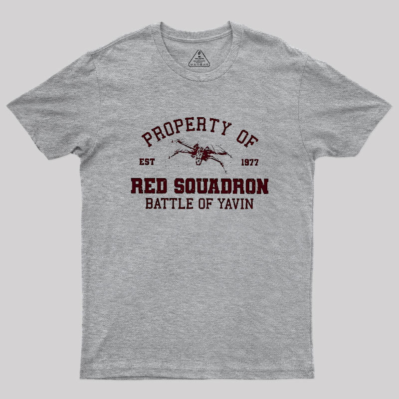 Property Of Red Squadron7 Geek T-Shirt