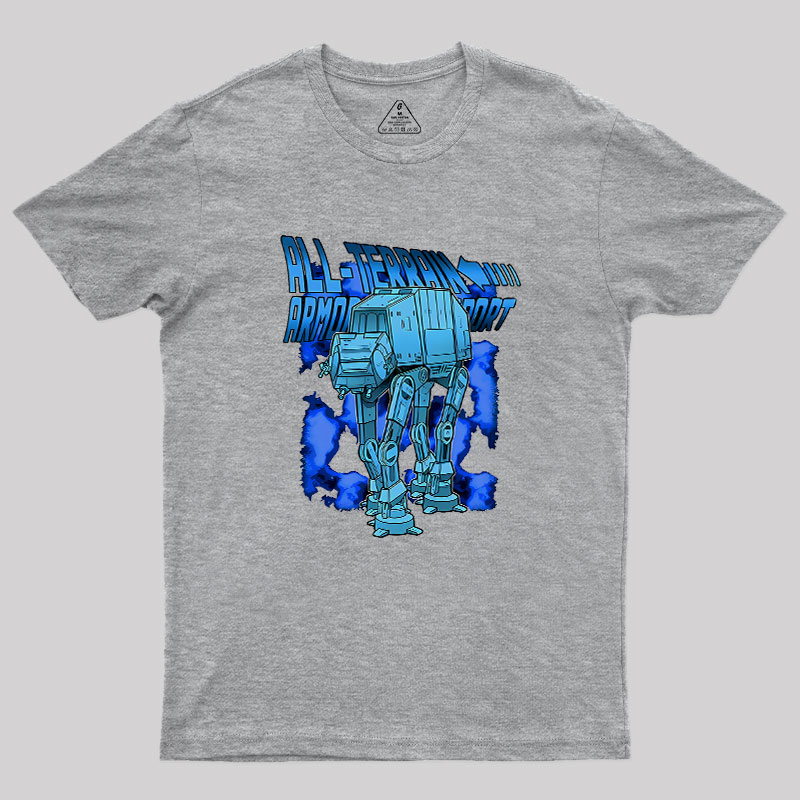 Mega Terrain Mecha Transport Geek T-Shirt