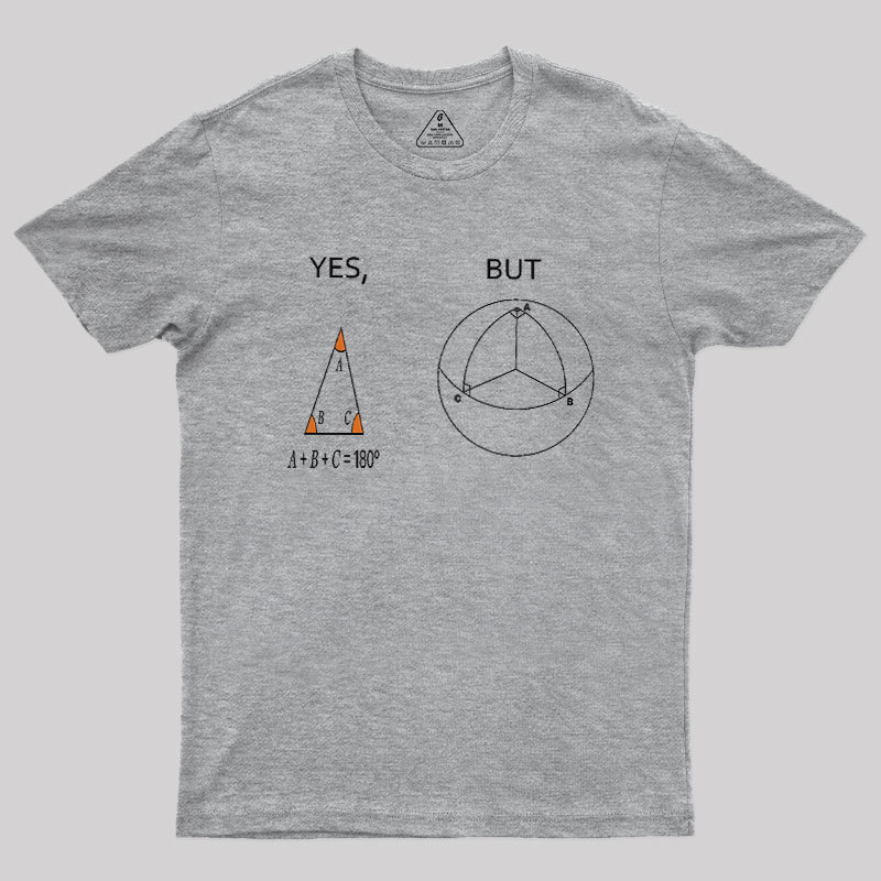 YES BUT Geek T-Shirt