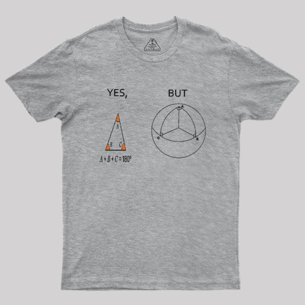 YES BUT Geek T-Shirt