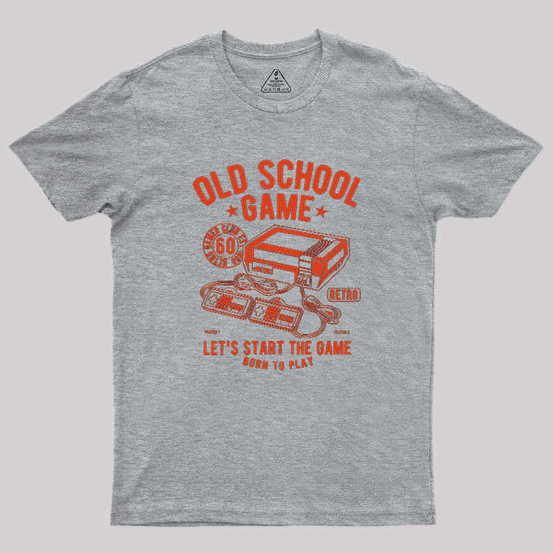 OLD SCHOOL GAME Geek T-Shirt