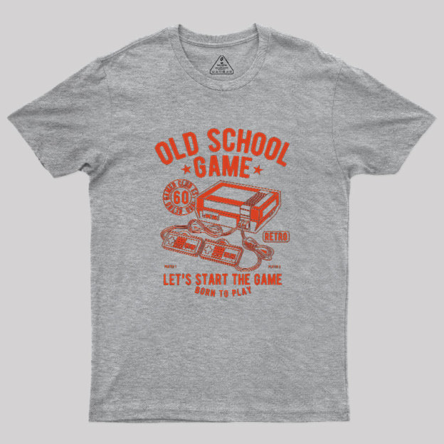 OLD SCHOOL GAME Geek T-Shirt