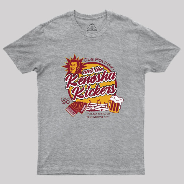 Kenosha Kickers Tour 90s Geek T-Shirt
