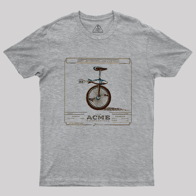 AACME Jet-Propelled Unicycle Geek T-Shirt