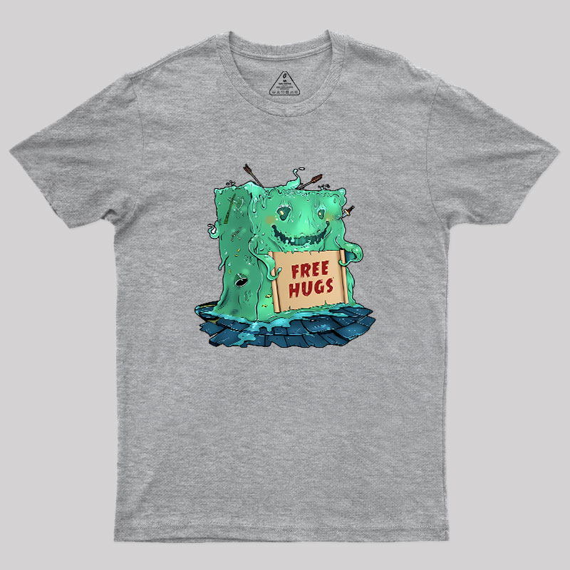 Gelatinous Cube free hugs Geek T-Shirt