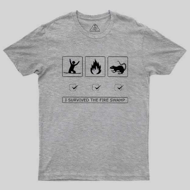 Hazards Of The Fire Swamp Geek T-Shirt
