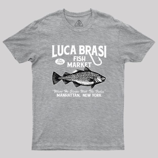 Luca Brasi Fishing Charters Geek T-Shirt