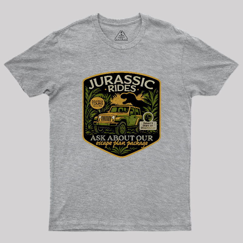 Jurassic Rides Geek T-Shirt
