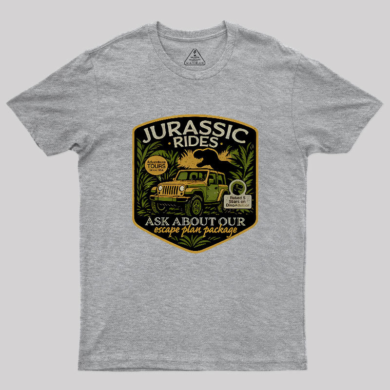 Jurassic Rides Geek T-Shirt