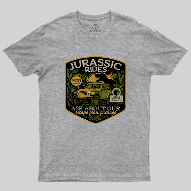 Jurassic Rides Geek T-Shirt