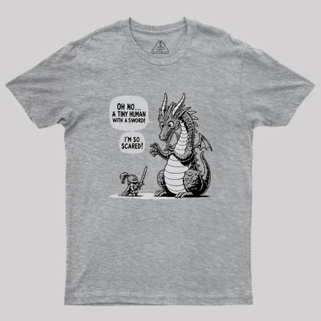 Sarcastic Dragon Geek T-Shirt