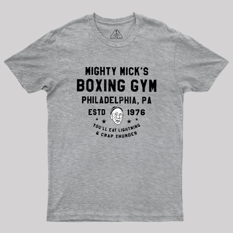 Mighty Mick's Boxing Gym Geek T-Shirt