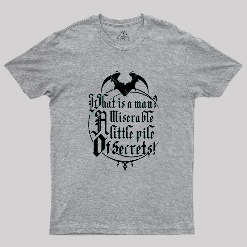 What Is A Man Geek T-Shirt