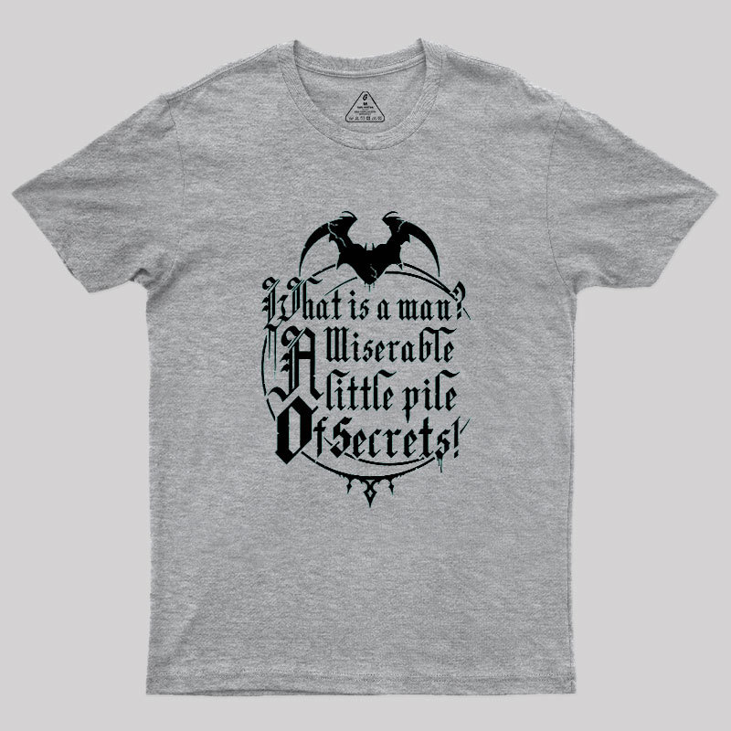 What Is A Man Geek T-Shirt