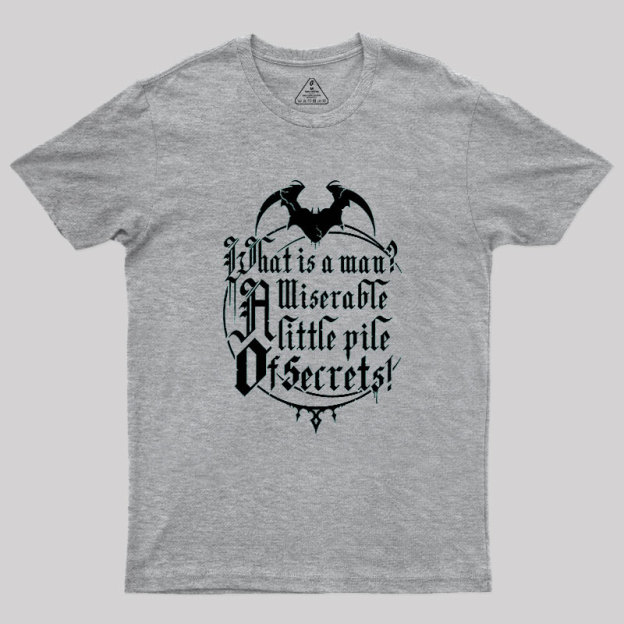 What Is A Man Geek T-Shirt