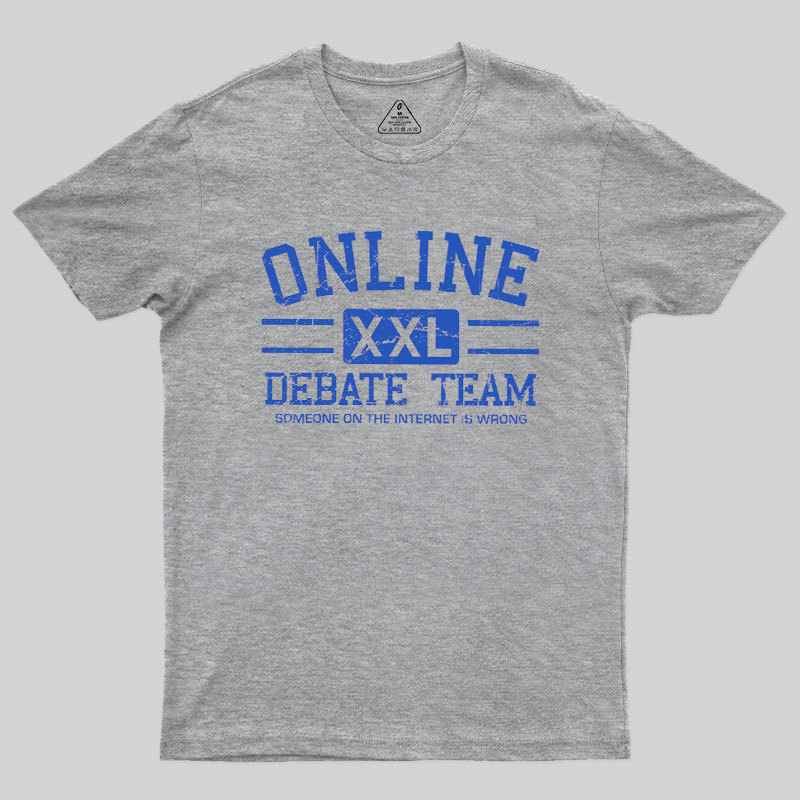 Online Debate Team Geek T-Shirt