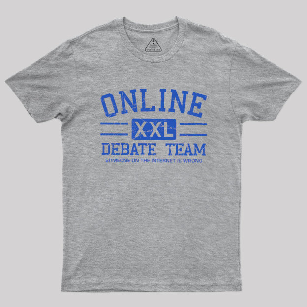 Online Debate Team Geek T-Shirt