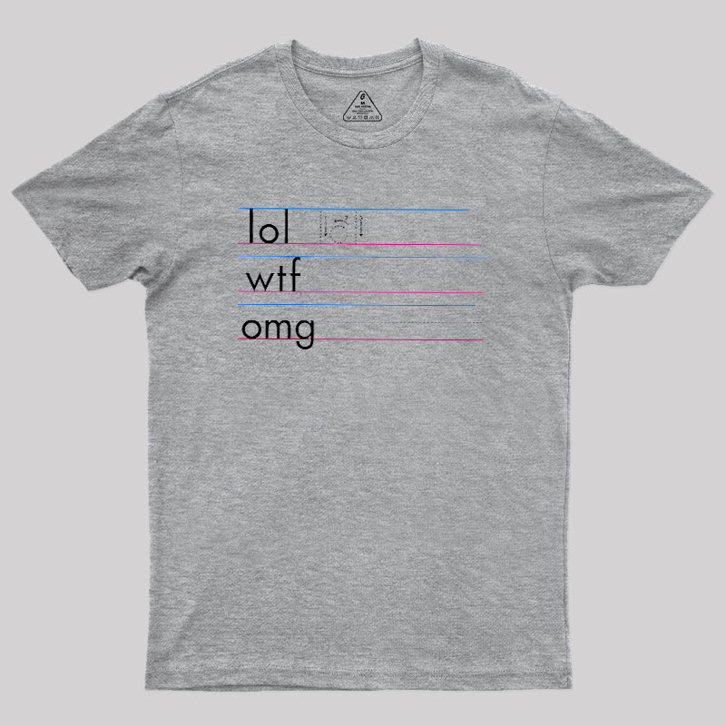 Practice Your Texting Geek T-Shirt