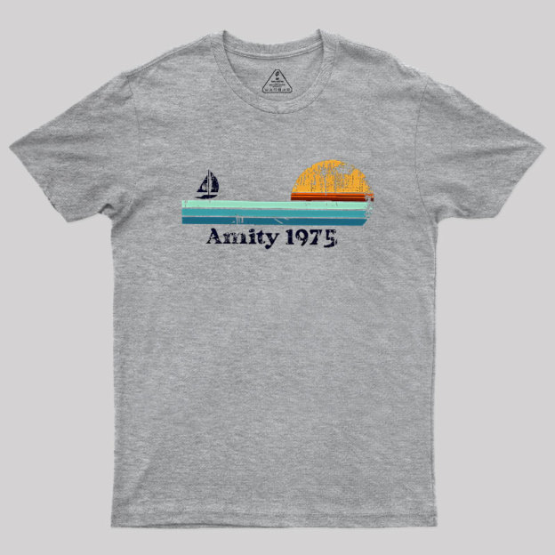 Sailboat Sunrise Summer Geek T-Shirt