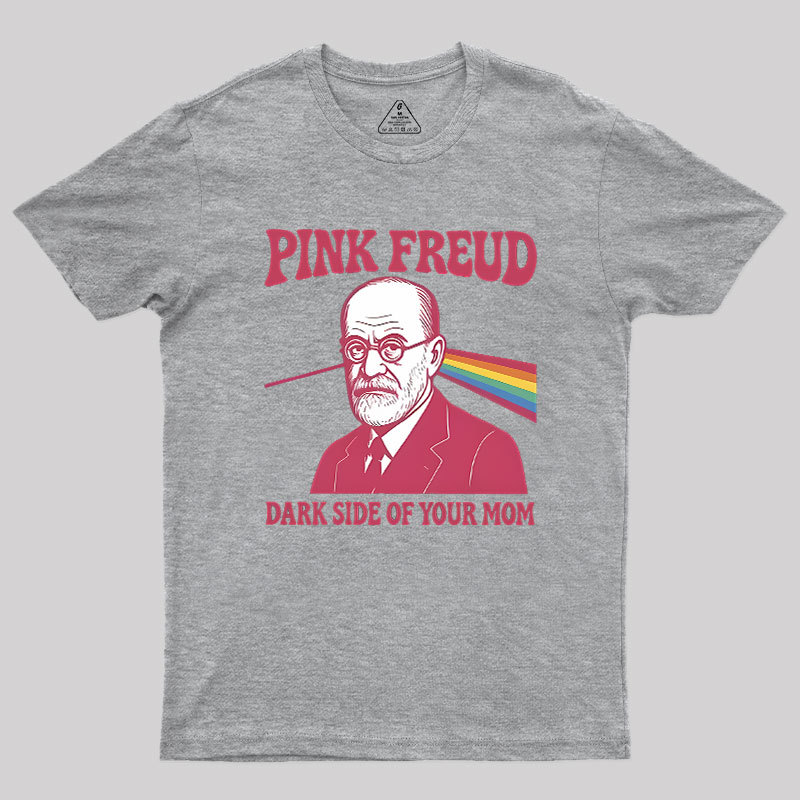Pink Freud Geek T-Shirt