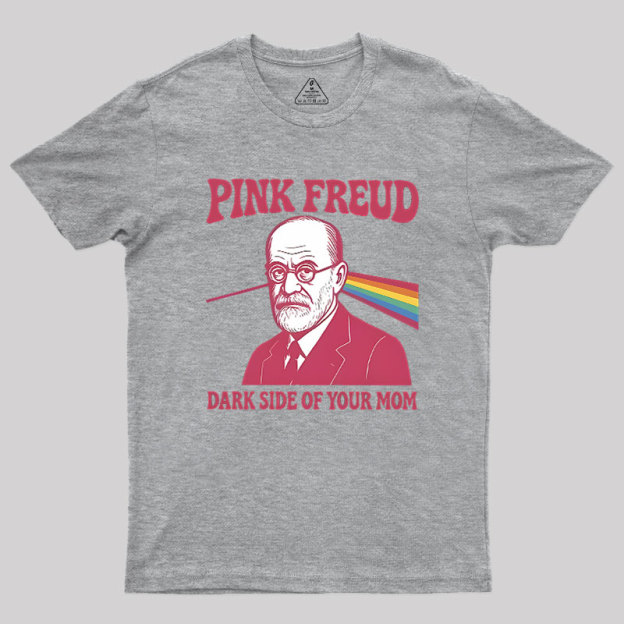 Pink Freud Geek T-Shirt