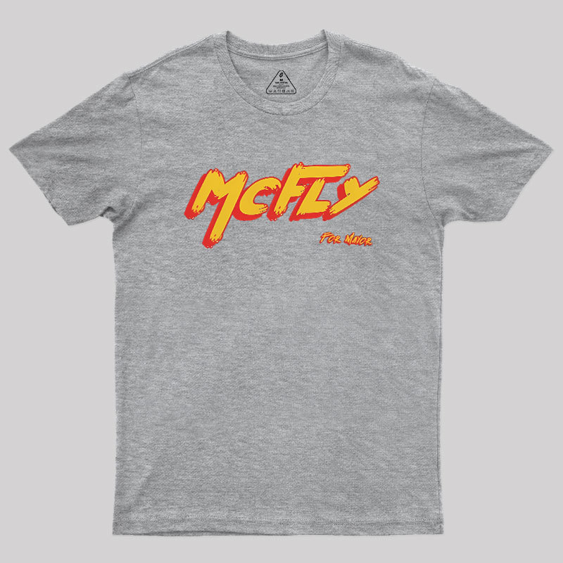 McFly For Mayor Geek T-Shirt