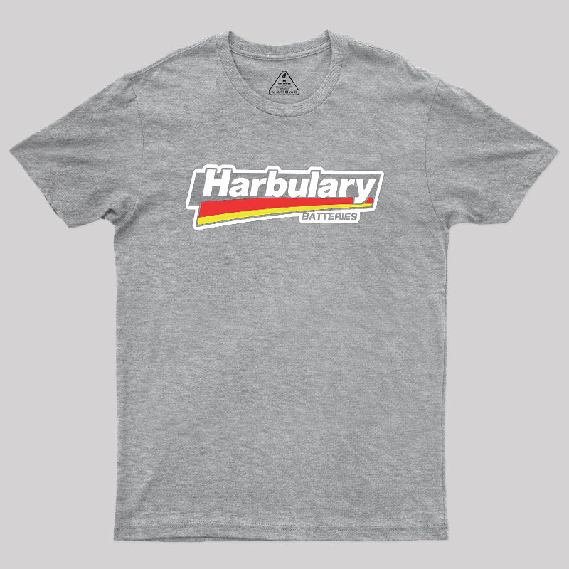 Harbulary Batteries Geek T-Shirt