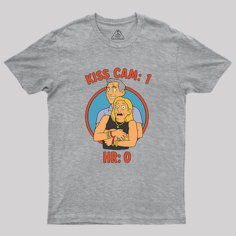 Caught On The Coldplay Kiss Cam Geek T-Shirt