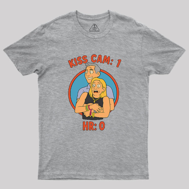 Caught On The Coldplay Kiss Cam Geek T-Shirt