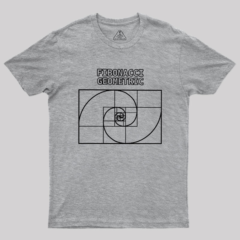 Fibonacci Geometric Geek T-Shirt
