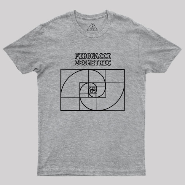 Fibonacci Geometric Geek T-Shirt