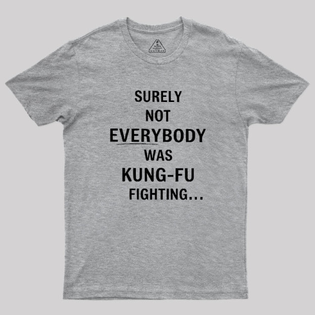 Kung-Fu Question Geek T-Shirt