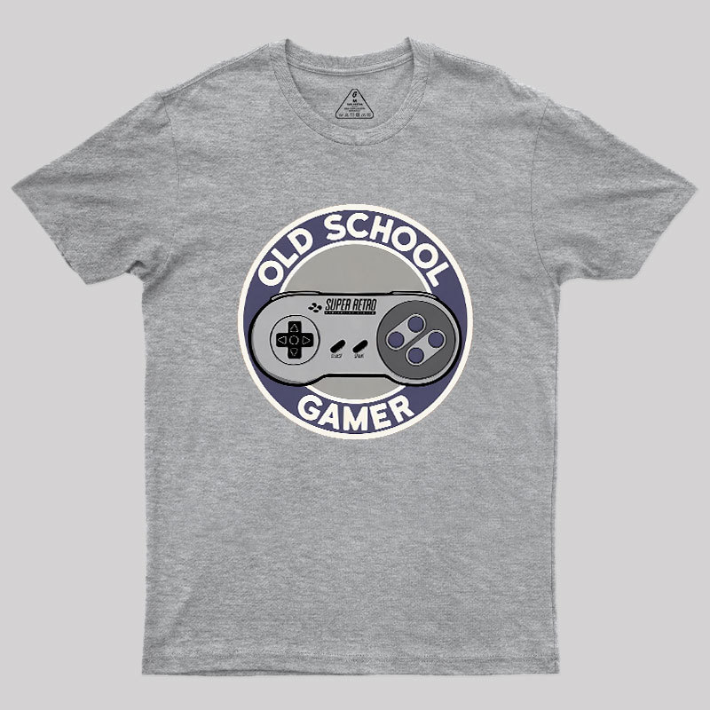 Old School Gamer 16 Bits Geek T-Shirt