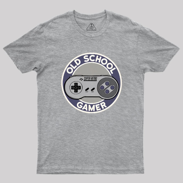 Old School Gamer 16 Bits Geek T-Shirt
