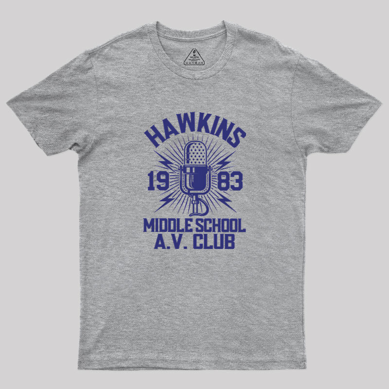Hawkins A.V. Club 1983 Geek T-Shirt