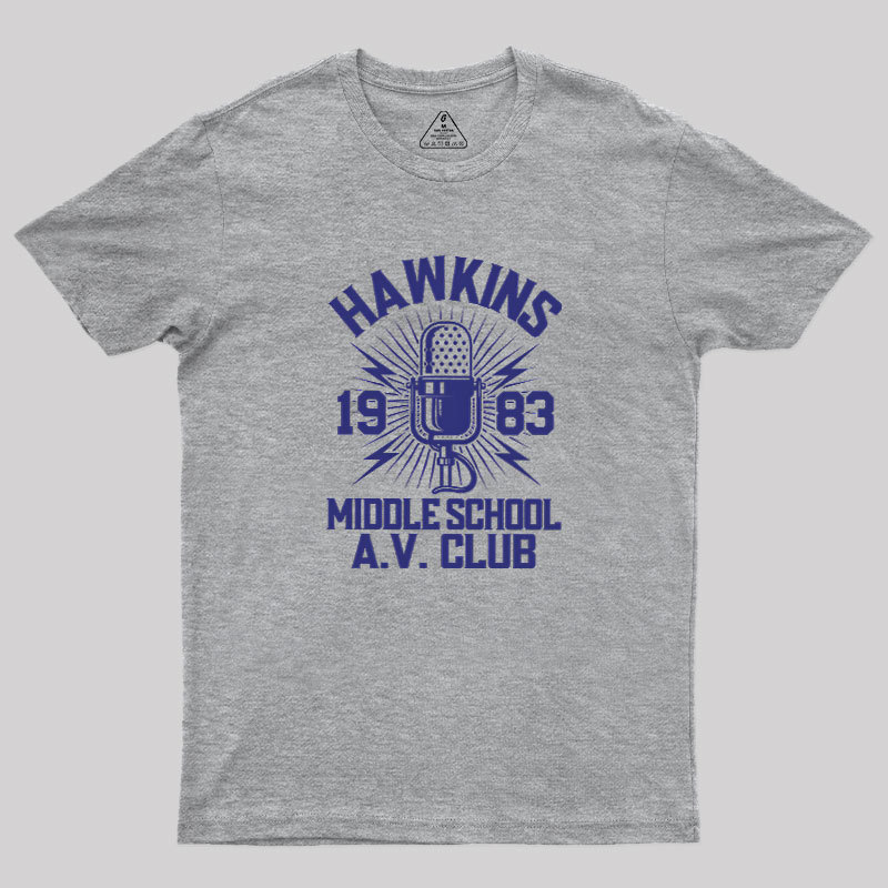 Hawkins A.V. Club 1983 Geek T-Shirt