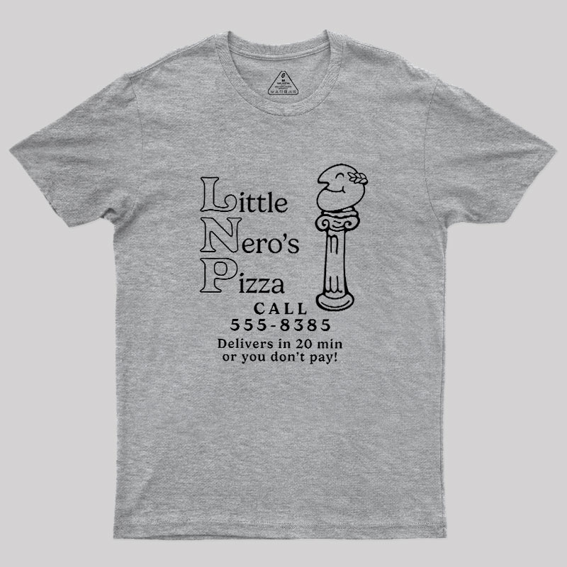 Little Nero's Pizza Geek T-Shirt